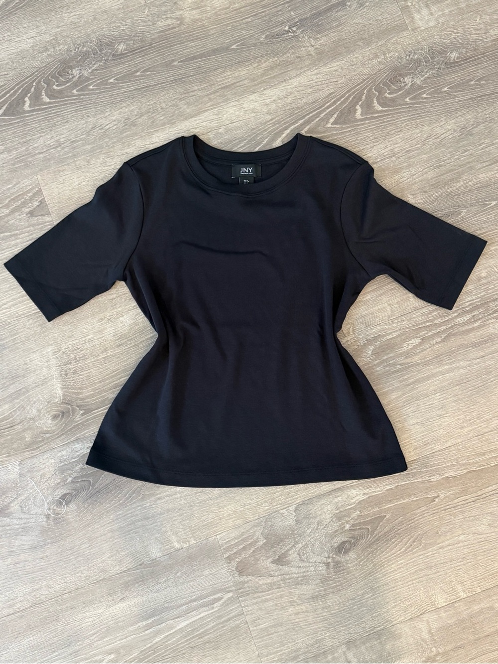 Jones New York Classic Black Tee